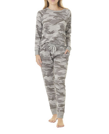 Женский пижамный комплект с длинным рукавом Hacci Splendid