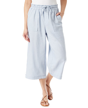Women's Rainey Linen-Blend Pull-On Pants Gloria Vanderbilt