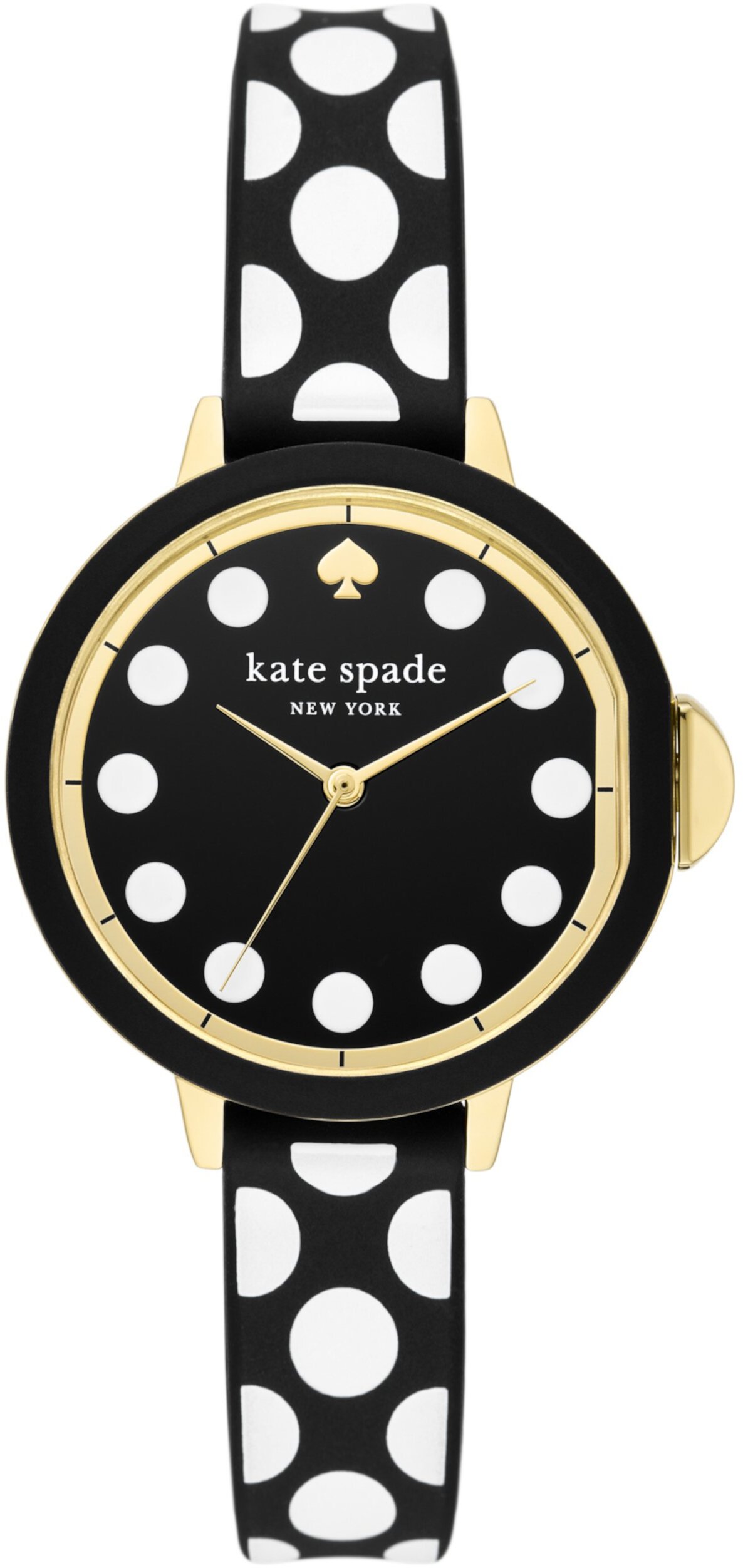 Силиконовые часы Park Row с тремя стрелками в горошек — KSW1812 Kate Spade New York