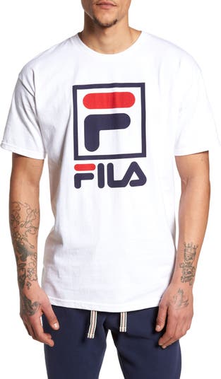Многослойная футболка с логотипом Fila