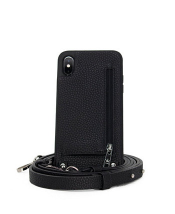 Чехол для iPhone XS Max с ремешком и кошельком через плечо Hera Cases