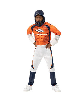 Boys Youth Orange Denver Broncos Game Day Costume Jerry Leigh