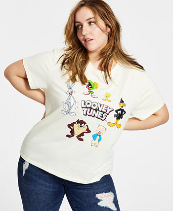 Модная футболка больших размеров Looney Tunes Freeze 24-7