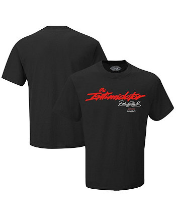 Мужская черная футболка Dale Earnhardt The Intimidator Checkered Flag Sports