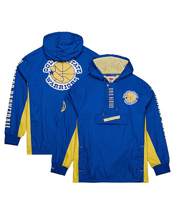 Мужская Повседневная Куртка Mitchell & Ness Golden State Warriors Team OG 2.0 Винтажный Логотип Анорак Mitchell & Ness