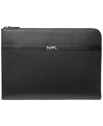 Мужской чехол для ноутбука с логотипом на молнии L Michael Kors
