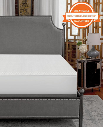 ЗАВЕРШЕНИЕ! 1,5-дюймовая кровать размера «The Coolest Comfort» с кроватью размера «king-size» SensorPEDIC