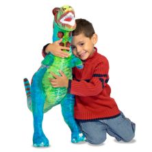 Динозавр Ти-Рекс Мелисса и Дуг — реалистичная мягкая игрушка (ростом более 2 футов) Unbranded