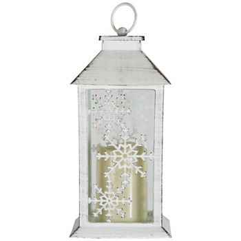 Northlight LED Lighted Snowflakes Christmas Candle Lantern Northlight