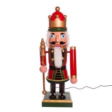 Музыкальный Щелкунчик с подсветкой Рождественский декор пола Kurt Adler