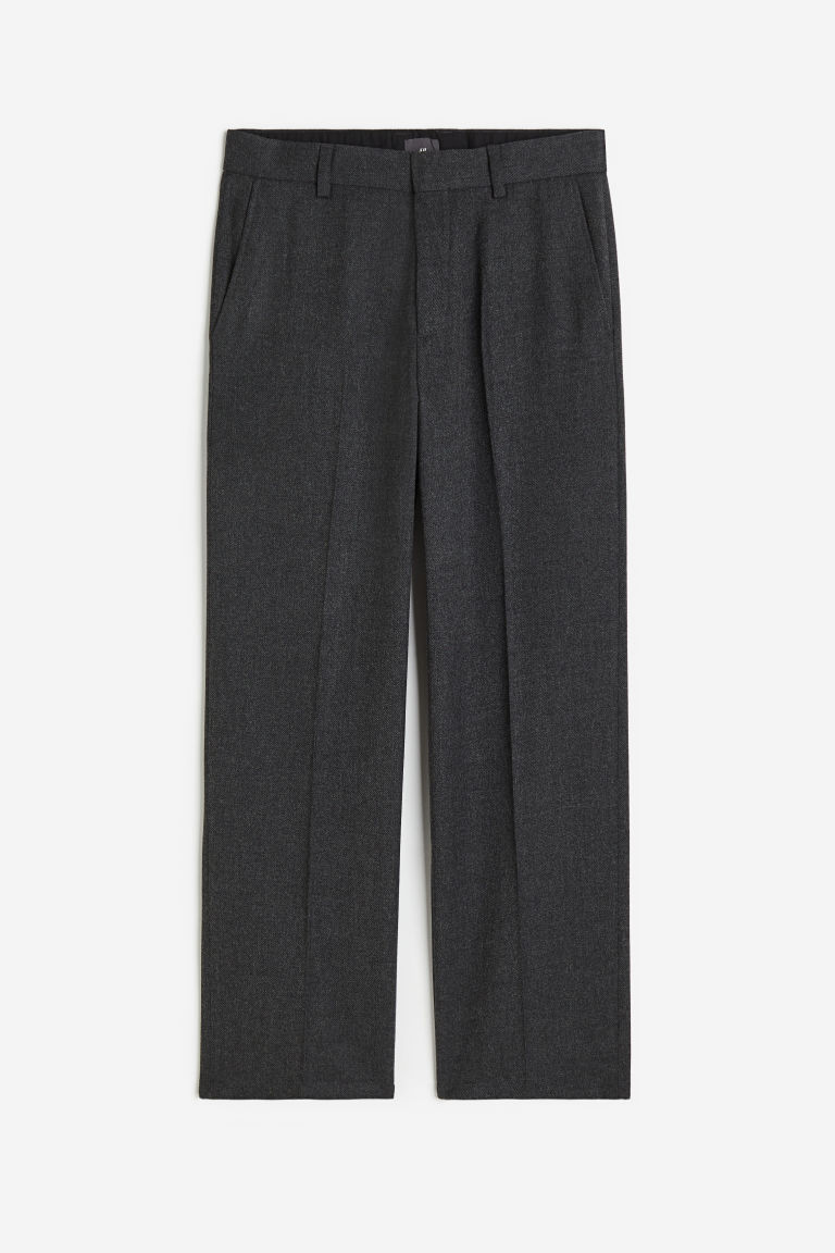 Классические брюки свободного кроя H&M