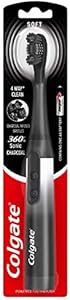 Colgate 360 Charcoal Sonic Powered Battery Toothbrush Colgate