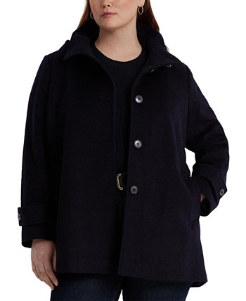 Женское пальто больших размеров с капюшоном LAUREN Ralph Lauren