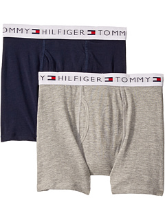 2 пары однотонных трусов-боксеров (для маленьких детей / детей старшего возраста) Tommy Hilfiger Kids