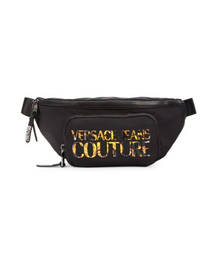 Легендарная поясная сумка с логотипом Versace Jeans Couture