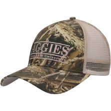 Мужская регулируемая шляпа The Game Camo Texas A&M Aggies Cotton Twill Realtree Max 4 Trucker Unbranded