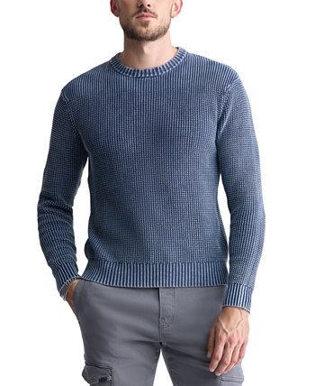 Мужской Свитер Buffalo Washy Cotton Textured Knit Crewneck Buffalo