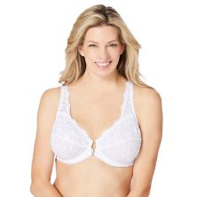 Amoureuse Embroidered Front-close Underwire Bra Amoureuse