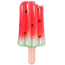 59&#34; Bitten Watermelon Popsicle Inflatable Swimming Pool Float Christmas Central