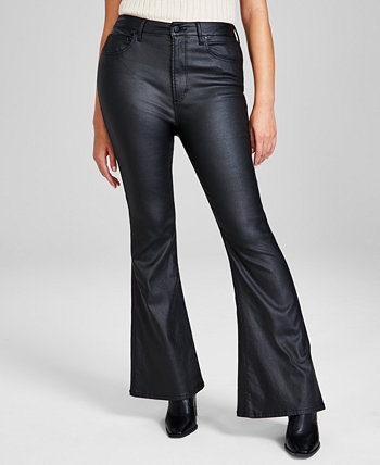 Женские джинсы-клеш с высокой посадкой и покрытием, созданные для Macy's And Now This