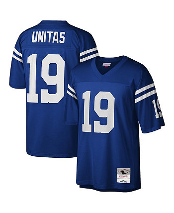 Реплика мужского трикотажа Johnny Unitas Royal Baltimore Colts Legacy Mitchell & Ness
