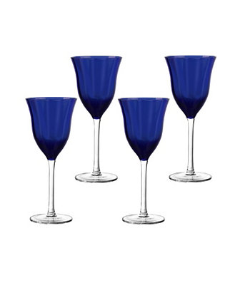 Бокалы для вина Meridian, 8 унций, набор из 4 шт. Qualia Glass