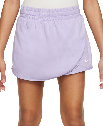 Легкая юбка средней посадки с короткой подкладкой для больших девочек Nike