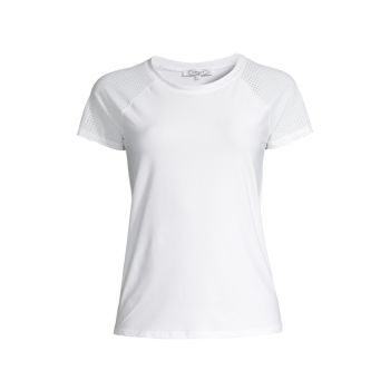 Perforated Tennis T-Shirt L'Etoile Sport