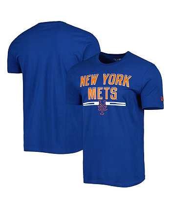 Мужская футболка для тренировки ватина Royal New York Mets New Era