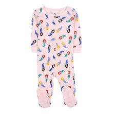 Leveret Kids Footed Cotton Pajama Mermaid 5 Year Leveret
