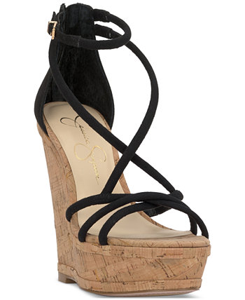 Women's Olype Strappy Wedge Sandals Jessica Simpson