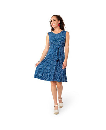 Women's Sleeveless Brittany Fit And Flare Dress Leota