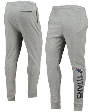 Мужские брюки-джоггеры Tennessee Titans серого цвета с меланжевым покрытием MSX by Michael Strahan