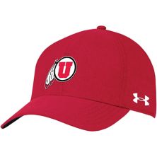 Женская красная регулируемая шапка с логотипом Under Armour Utah Utes Under Armour