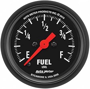 AutoMeter Fuel Level Gauge Programmable | Z Series | 0-280Ohm | 2-1/16in. KarParts360