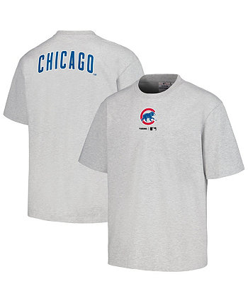 Мужская серая футболка с логотипом Chicago Cubs PLEASURES