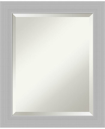 Деревянное зеркало 24x20 со скошенной кромкой для ванной комнаты Amanti Art