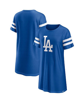 Женское фирменное сетчатое платье Royal Los Angeles Dodgers Iconic Fanatics