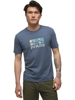 Легкая футболка Prana Mountain с короткими рукавами стандартного кроя Prana