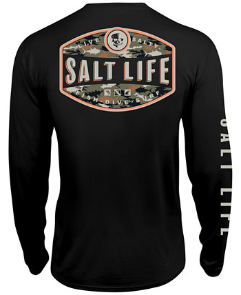 Мужская футболка с длинными рукавами и графическим логотипом Aquatic Life Salt Life