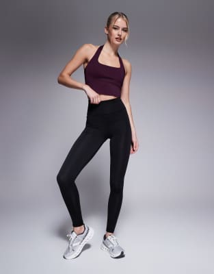 ASOS 4505 Tall Icon bum sculpt high waist gym legging in black Asos 4505