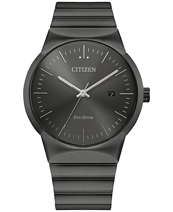 Мужские часы Eco-Drive Modern Axiom с браслетом из нержавеющей стали серого тона 40 мм Citizen