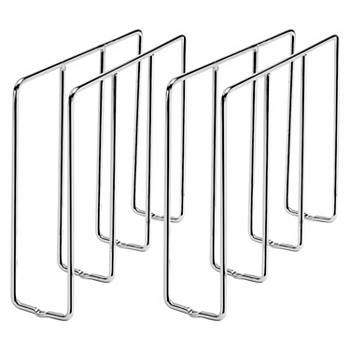 Rev-A-Shelf 596-10CR-52 Chrome U-Shaped Bakeware Cabinet Organizer (2 Pack) Rev-A-Shelf