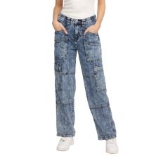 Женские джинсовые брюки-карго с высокой талией PTCL Sunday PTCL