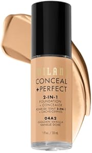 Milani Conceal + Perfect Liquid Foundation - Light Natural, 1 Fl. Oz. Milani