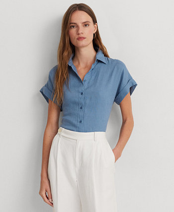 Dolman-Sleeve Linen Shirt LAUREN Ralph Lauren