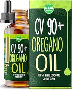 MAJU Oregano Oil Drops, Potent 90%+ Carvacrol (2 fl oz) Wild Mediterranean Essential Oil of Oregano Liquid, Aceite de Oregano, Immune and Seasonal Support, Compare to Organic Maju Superfoods