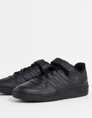 Черные низкие кроссовки adidas Originals Forum Adidas Originals