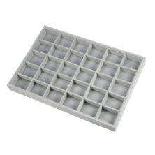 30 Grid Jewelry Tray Stackable Tray For Rings Earrings Necklace Bracelet Unique Bargains