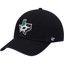 Мужская черная регулируемая шляпа '47 Dallas Stars Clean Up Unbranded